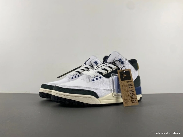 Reps LUCY HV8571-100 OG Diffused A Blue SP Jordan 3 x Air Ma Maniere 0805
